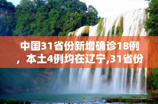 中国31省份新增确诊18例，本土4例均在辽宁,31省份新增确诊18例本土4例在辽宁