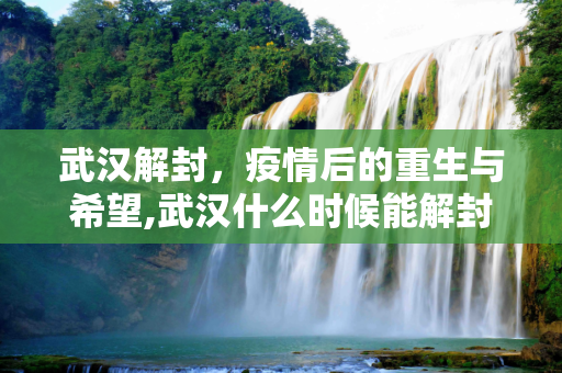 武汉解封，疫情后的重生与希望,武汉什么时候能解封