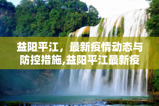 益阳平江，最新疫情动态与防控措施,益阳平江最新疫情情况