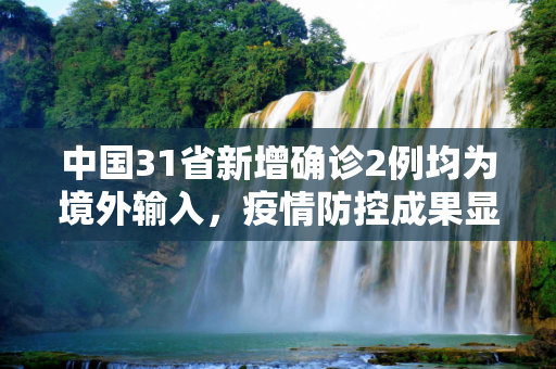 中国31省新增确诊2例均为境外输入，疫情防控成果显著,31省新增确诊2例均为境外输入