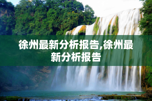 徐州最新分析报告,徐州最新分析报告