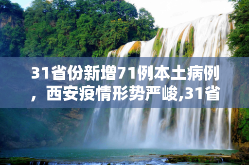 31省份新增71例本土病例，西安疫情形势严峻,31省份新增71例本土西安63例