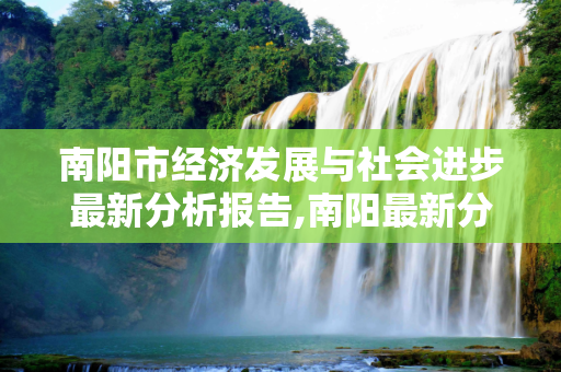 南阳市经济发展与社会进步最新分析报告,南阳最新分析报告