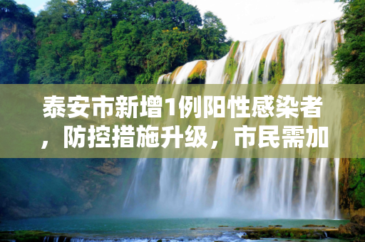 泰安市新增1例阳性感染者，防控措施升级，市民需加强防护,泰安市新增1例阳性感染者