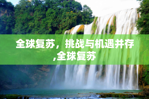 全球复苏，挑战与机遇并存,全球复苏