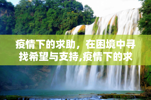 疫情下的求助，在困境中寻找希望与支持,疫情下的求助