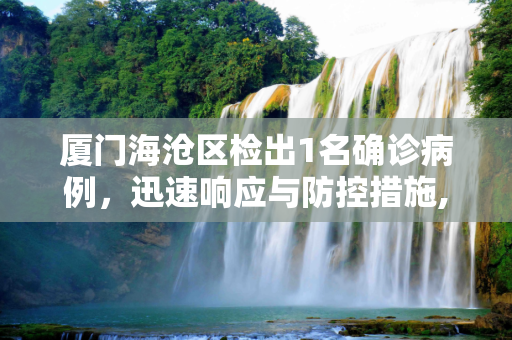 厦门海沧区检出1名确诊病例，迅速响应与防控措施,厦门海沧检出1名确诊病例