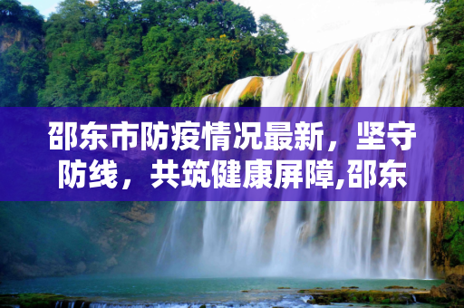 邵东市防疫情况最新，坚守防线，共筑健康屏障,邵东市防疫情况最新