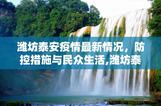 潍坊泰安疫情最新情况，防控措施与民众生活,潍坊泰安疫情最新情况