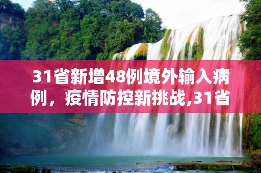 31省新增48例境外输入病例，疫情防控新挑战,31省新增48例境外输入病例