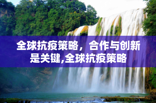 全球抗疫策略，合作与创新是关键,全球抗疫策略