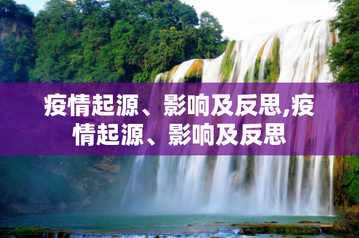 疫情起源、影响及反思,疫情起源、影响及反思