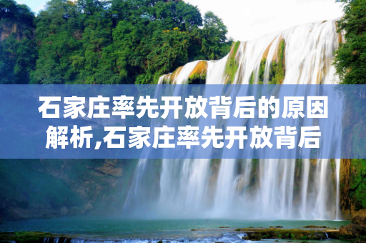 石家庄率先开放背后的原因解析,石家庄率先开放背后的原因