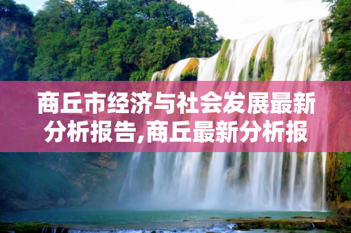 商丘市经济与社会发展最新分析报告,商丘最新分析报告