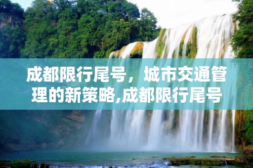 成都限行尾号，城市交通管理的新策略,成都限行尾号
