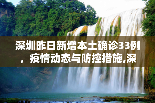 深圳昨日新增本土确诊33例，疫情动态与防控措施,深圳昨日新增本土确诊33例