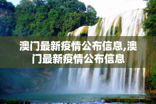 澳门最新疫情公布信息,澳门最新疫情公布信息