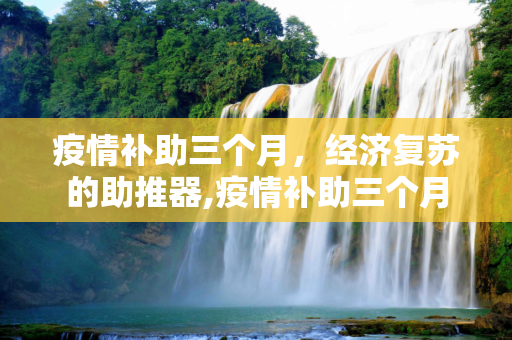 疫情补助三个月，经济复苏的助推器,疫情补助三个月