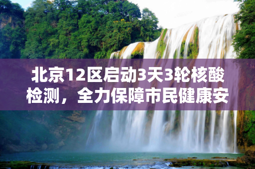北京12区启动3天3轮核酸检测，全力保障市民健康安全,北京12区将开展3天3轮核酸