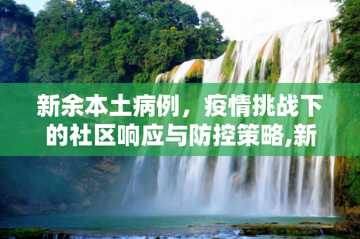 新余本土病例，疫情挑战下的社区响应与防控策略,新余本土病例