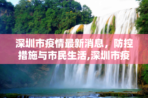 深圳市疫情最新消息，防控措施与市民生活,深圳市疫情最新消息