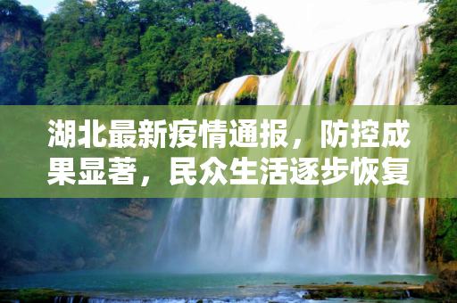 湖北最新疫情通报，防控成果显著，民众生活逐步恢复,湖北最新疫情通报