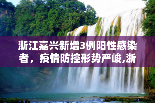 浙江嘉兴新增3例阳性感染者，疫情防控形势严峻,浙江嘉兴新增3例阳性感染者
