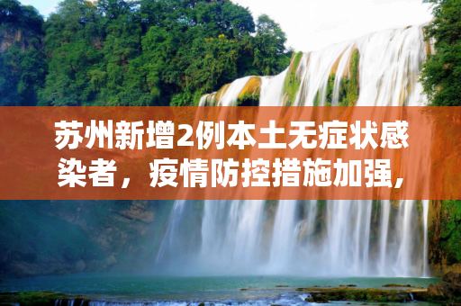苏州新增2例本土无症状感染者，疫情防控措施加强,苏州新增2例本土无症状