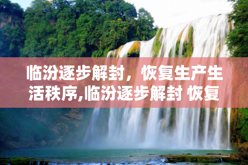 临汾逐步解封，恢复生产生活秩序,临汾逐步解封 恢复生产生活秩序