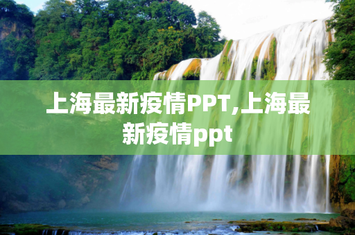 上海最新疫情PPT,上海最新疫情ppt