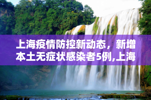 上海疫情防控新动态，新增本土无症状感染者5例,上海新增本土无症状5例
