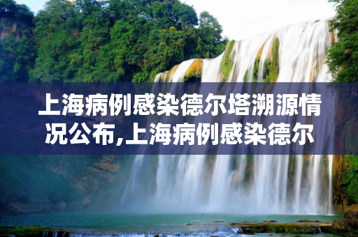 上海病例感染德尔塔溯源情况公布,上海病例感染德尔塔溯源情况公布