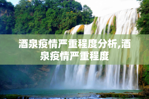 酒泉疫情严重程度分析,酒泉疫情严重程度