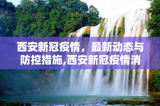 西安新冠疫情，最新动态与防控措施,西安新冠疫情消息