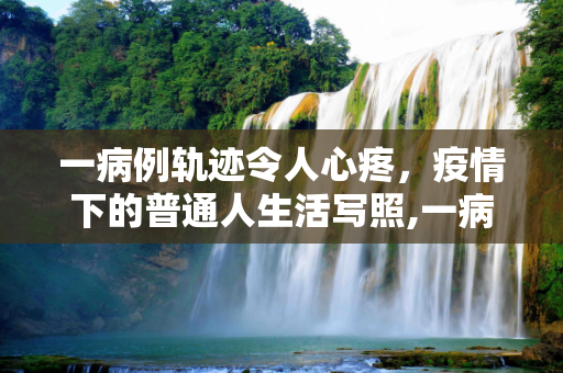 一病例轨迹令人心疼，疫情下的普通人生活写照,一病例轨迹令人心疼