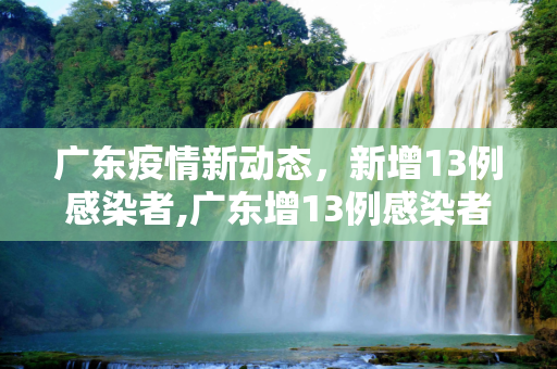 广东疫情新动态，新增13例感染者,广东增13例感染者