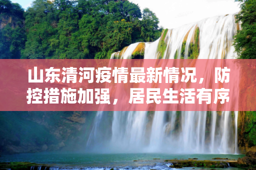 山东清河疫情最新情况，防控措施加强，居民生活有序,山东清河疫情最新情况