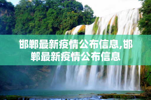 邯郸最新疫情公布信息,邯郸最新疫情公布信息