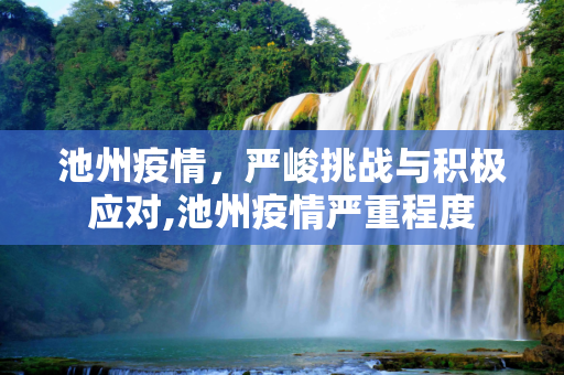 池州疫情，严峻挑战与积极应对,池州疫情严重程度
