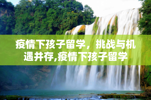 疫情下孩子留学，挑战与机遇并存,疫情下孩子留学