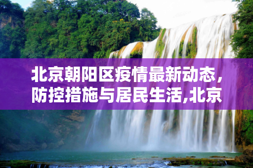 北京朝阳区疫情最新动态，防控措施与居民生活,北京朝阳区疫情最新情况