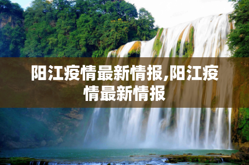 阳江疫情最新情报,阳江疫情最新情报