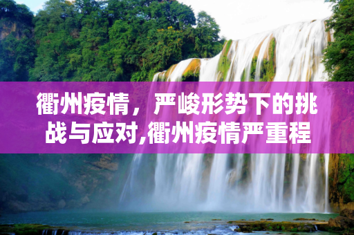 衢州疫情，严峻形势下的挑战与应对,衢州疫情严重程度