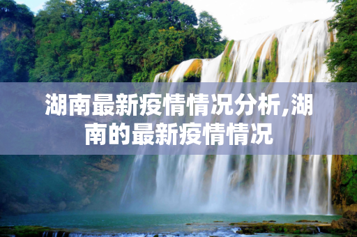 湖南最新疫情情况分析,湖南的最新疫情情况